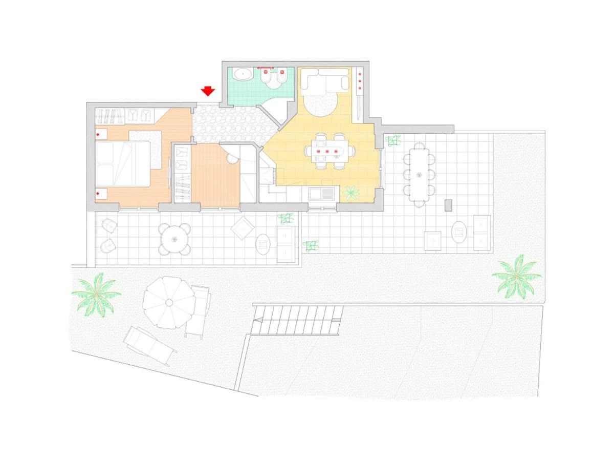 Villa Hanbury With Swimming Pool And Parking In Alassio Esterno foto